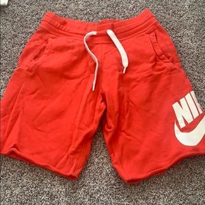 Nike sweat shorts